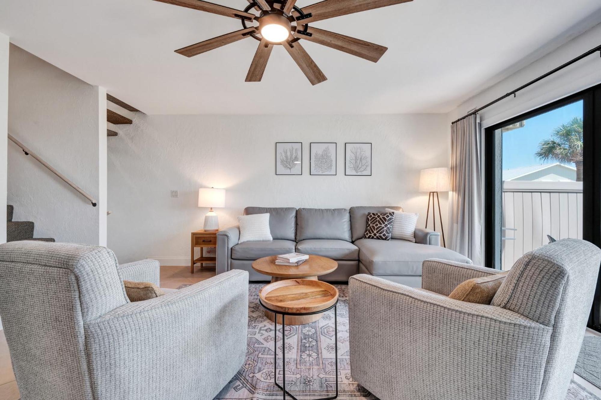 Oceanside Village Townhouse No Drive New Smyrna Beach, Private Ground Floor Patio W Grill Exterior foto