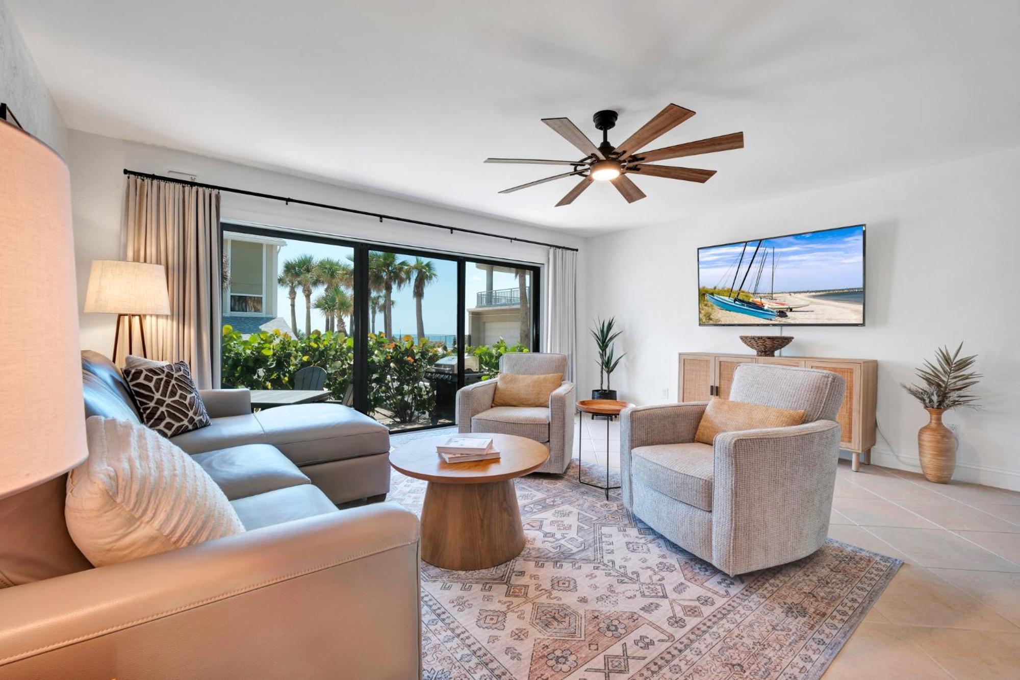 Oceanside Village Townhouse No Drive New Smyrna Beach, Private Ground Floor Patio W Grill Exterior foto