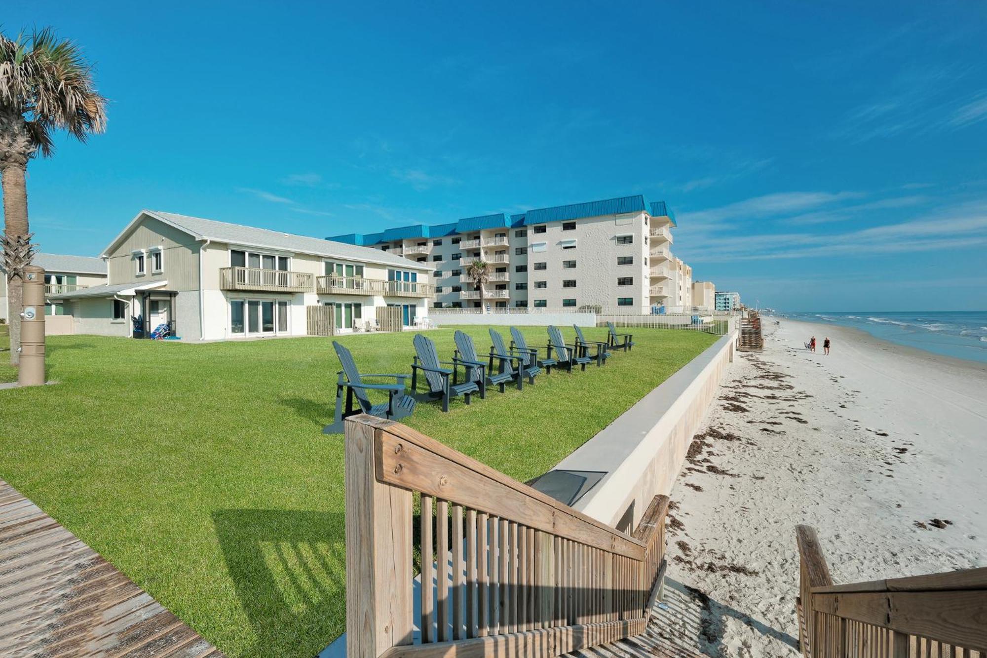 Oceanside Village Townhouse No Drive New Smyrna Beach, Private Ground Floor Patio W Grill Exterior foto