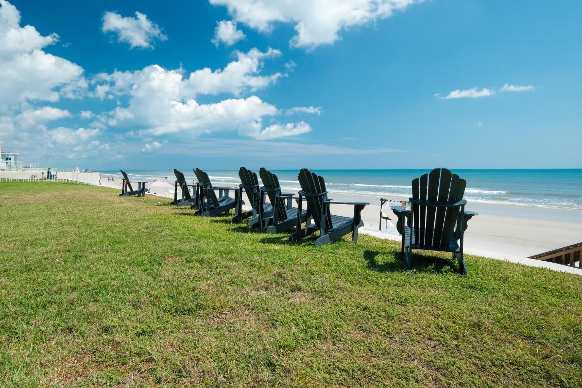 Oceanside Village Townhouse No Drive New Smyrna Beach, Private Ground Floor Patio W Grill Exterior foto