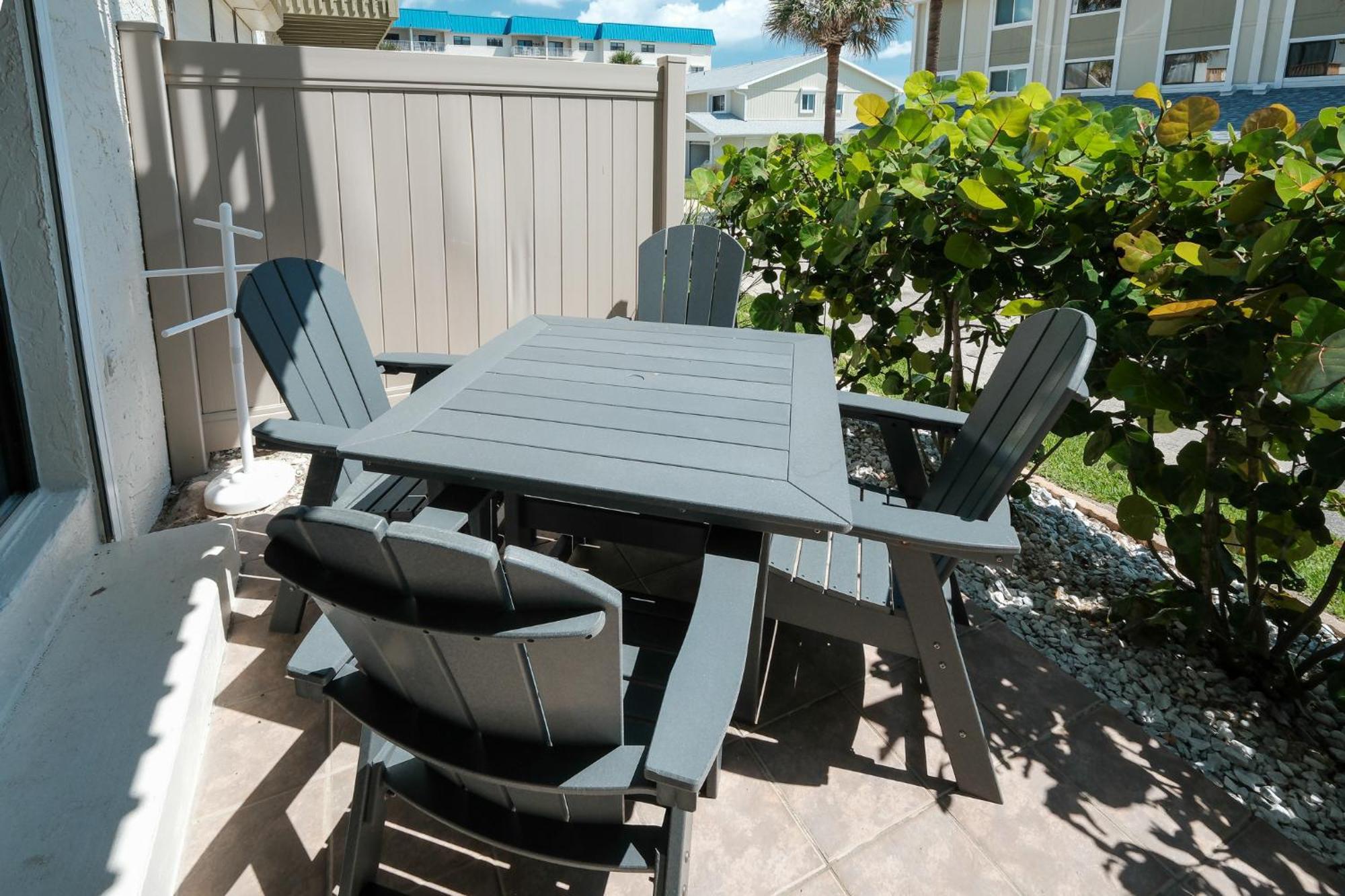 Oceanside Village Townhouse No Drive New Smyrna Beach, Private Ground Floor Patio W Grill Exterior foto