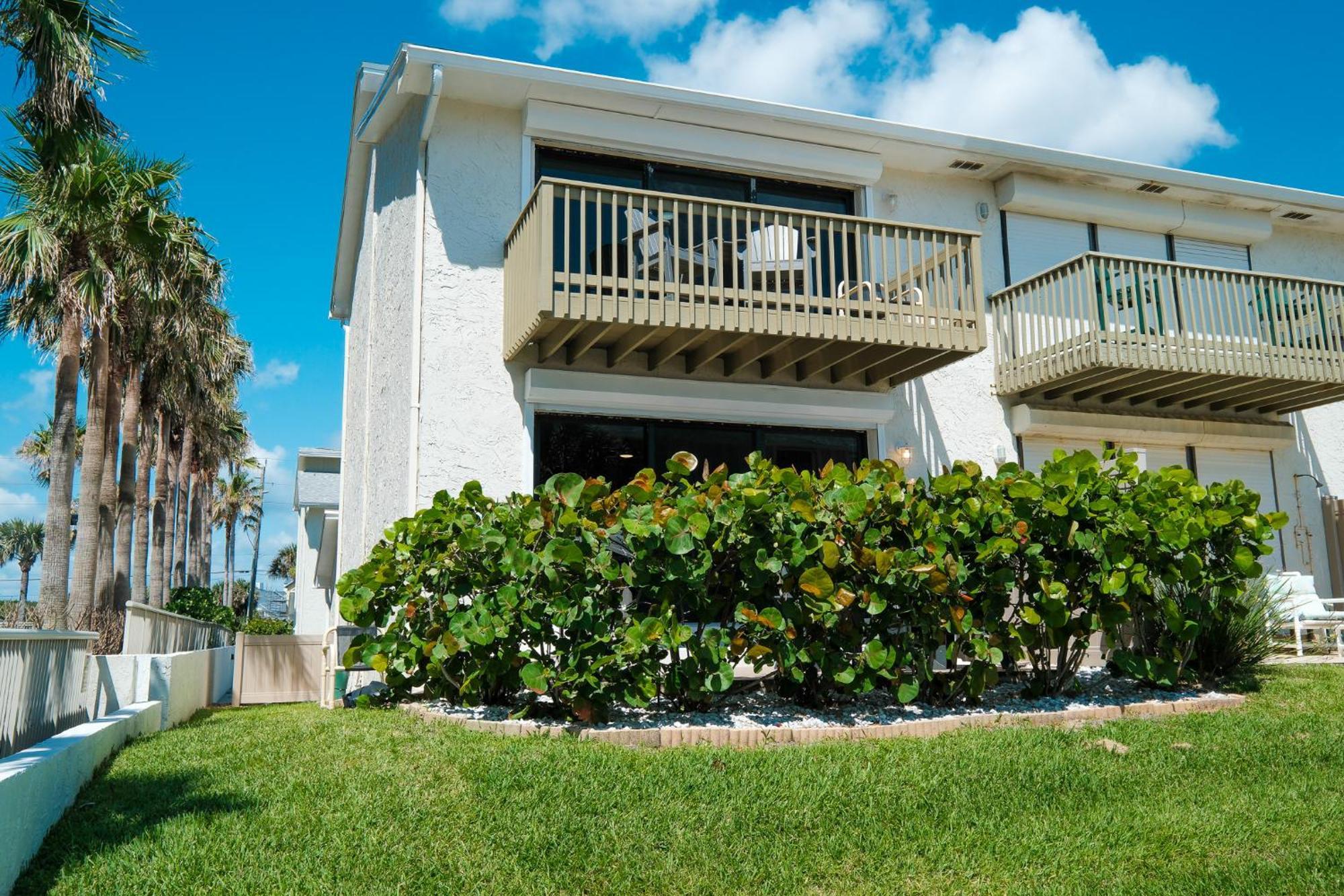 Oceanside Village Townhouse No Drive New Smyrna Beach, Private Ground Floor Patio W Grill Exterior foto